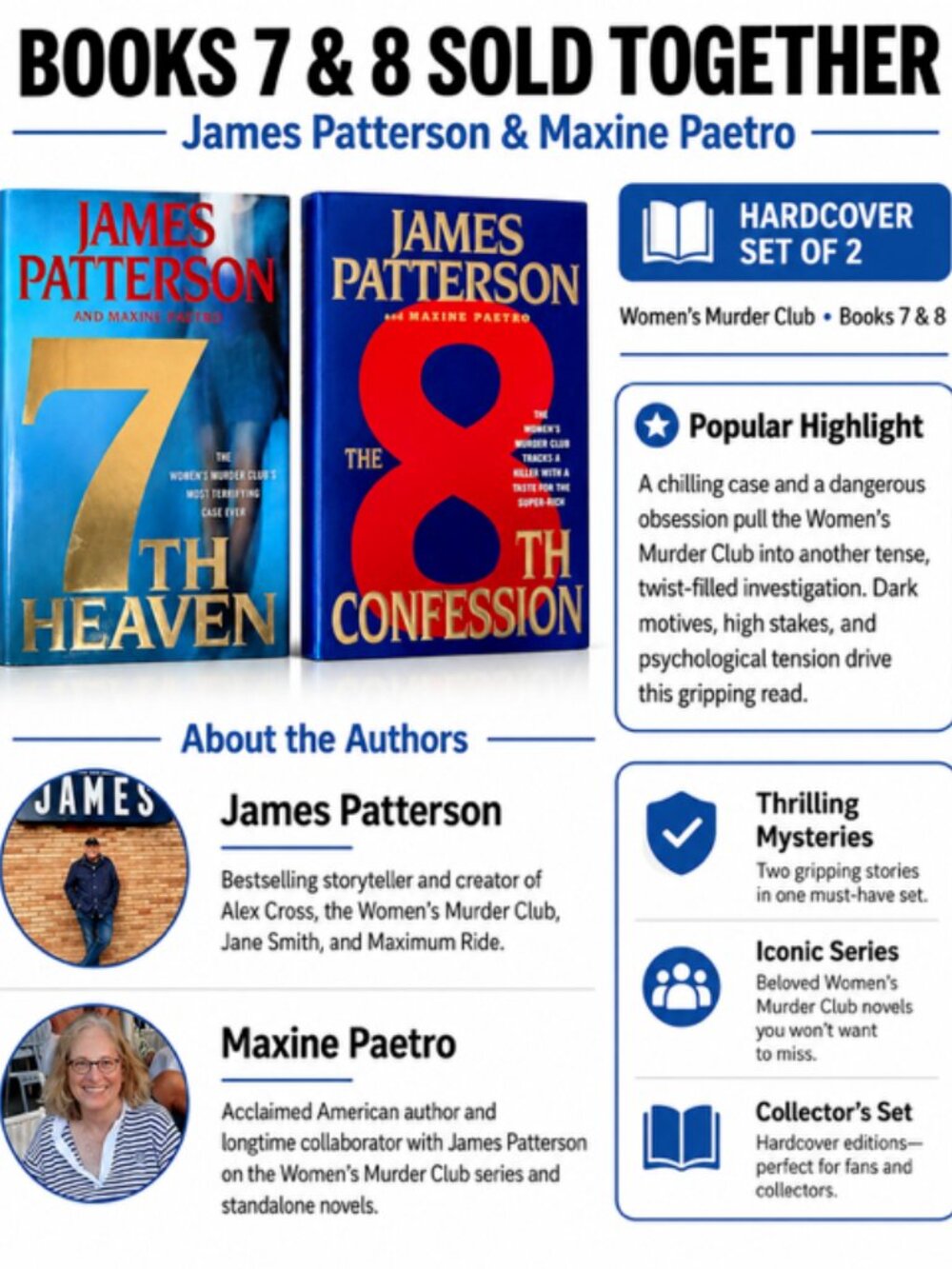 7th Heaven & The 8th Cofession Books